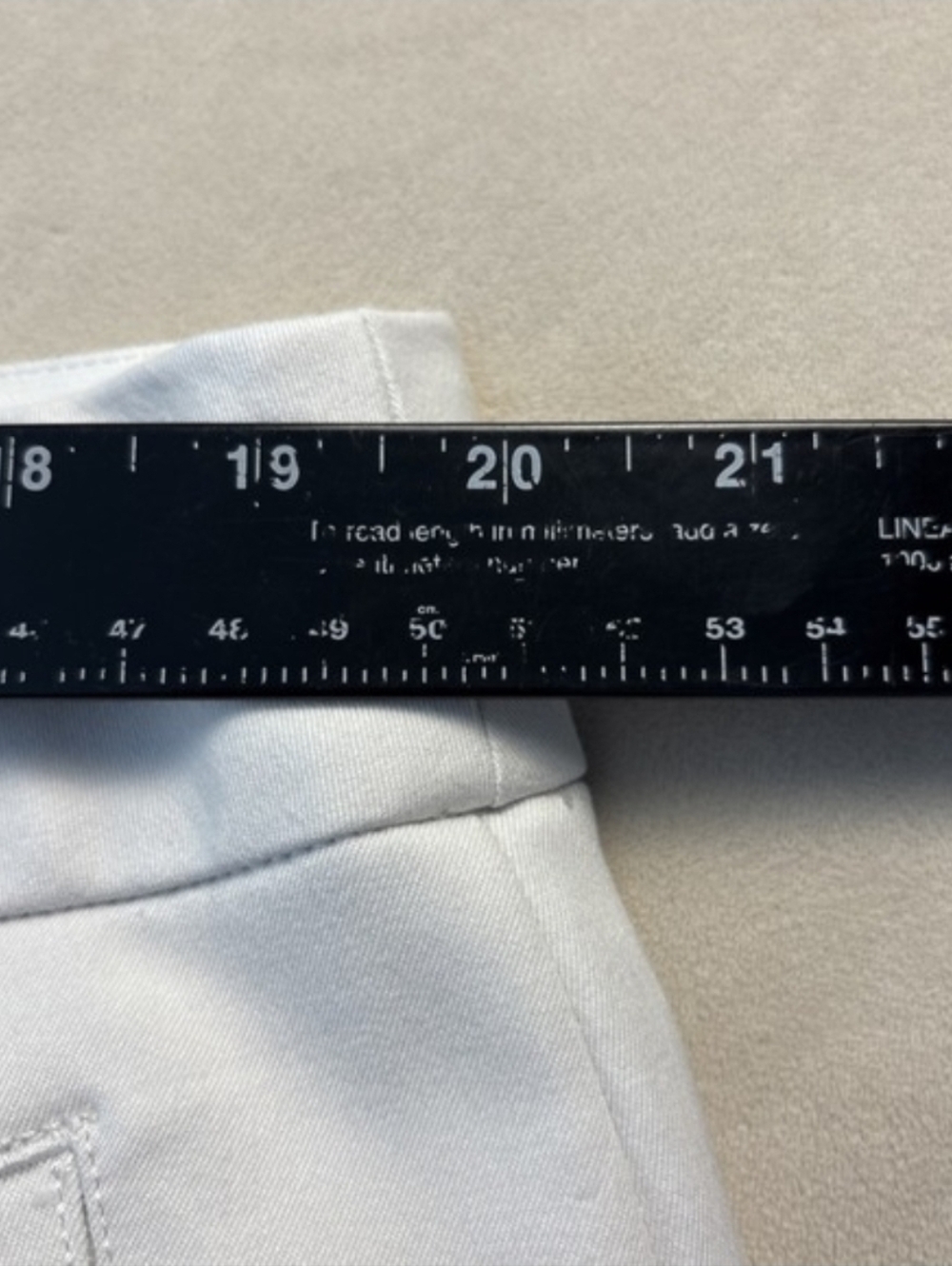 Spanx 2x High-Waist Wide-Leg Cropped Capri White Pants - Picture 6 of 9